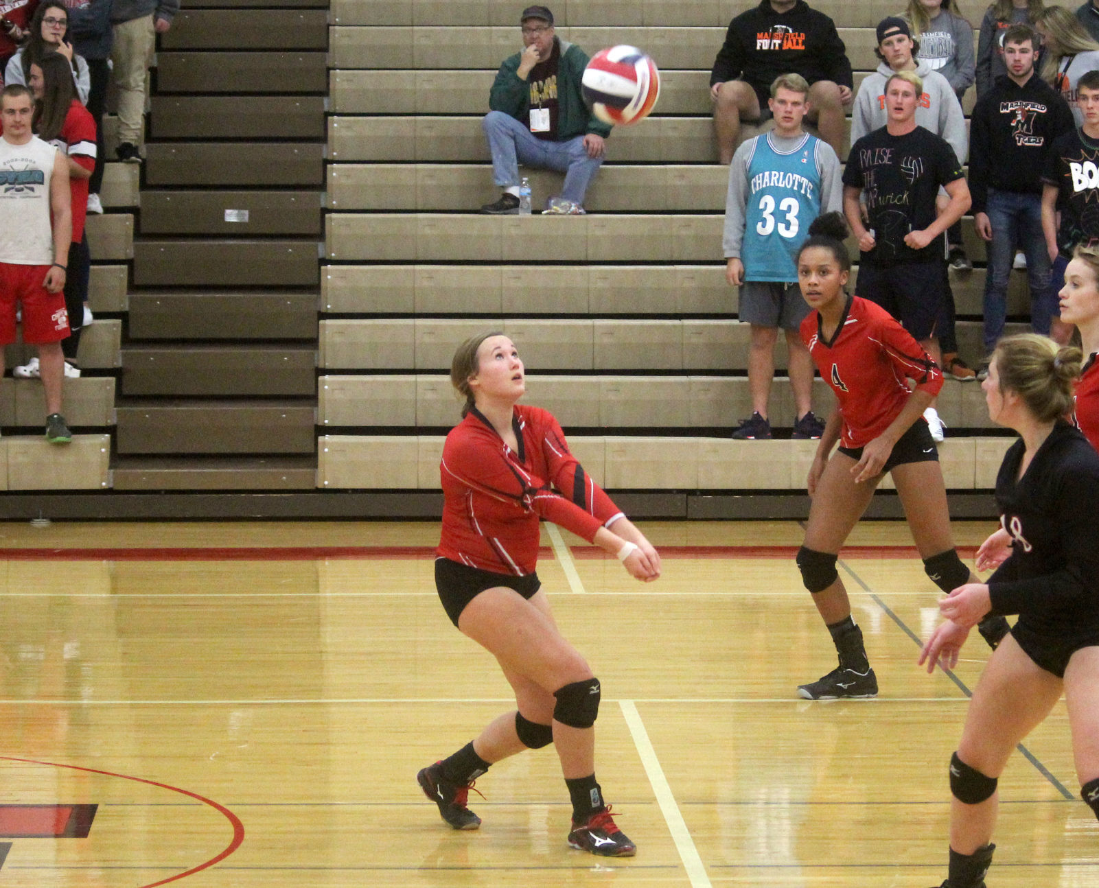Marshfield at Chi-Hi volleyball 10-18-18